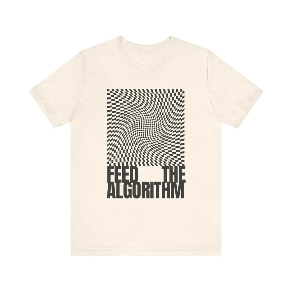 Feed the Algorithm V3 Unisex Jersey Short Sleeve Tee