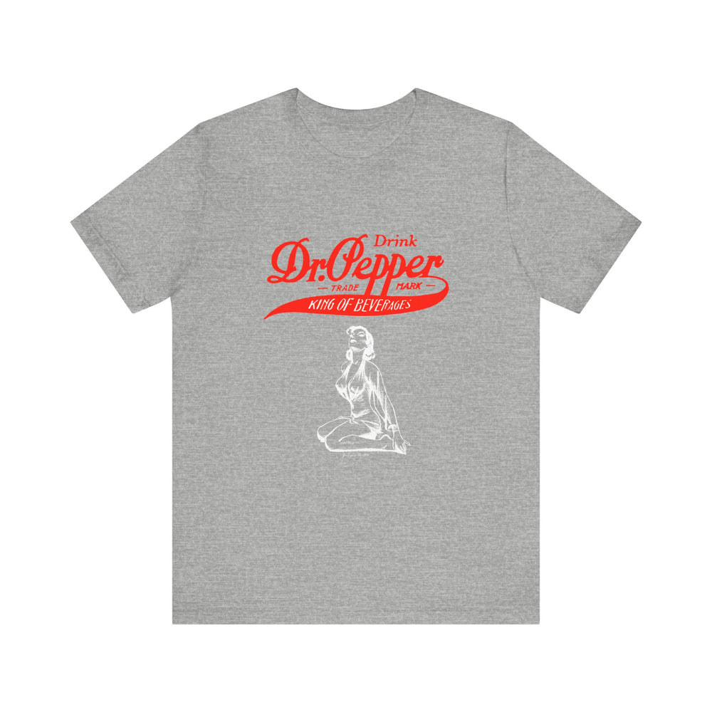 Drink Dr. Pepper Men's Short Sleeve PinUp Tee