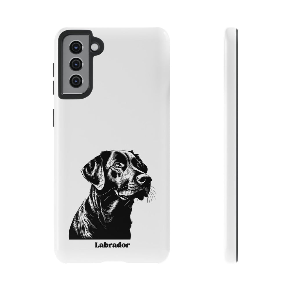 Black Lab Protective Phone Case