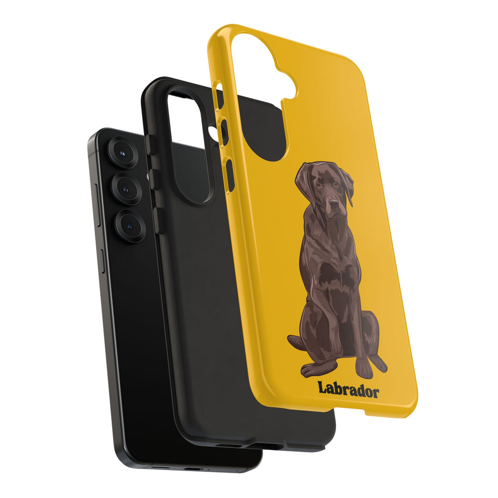 Chocolate Lab Protective Phone Case