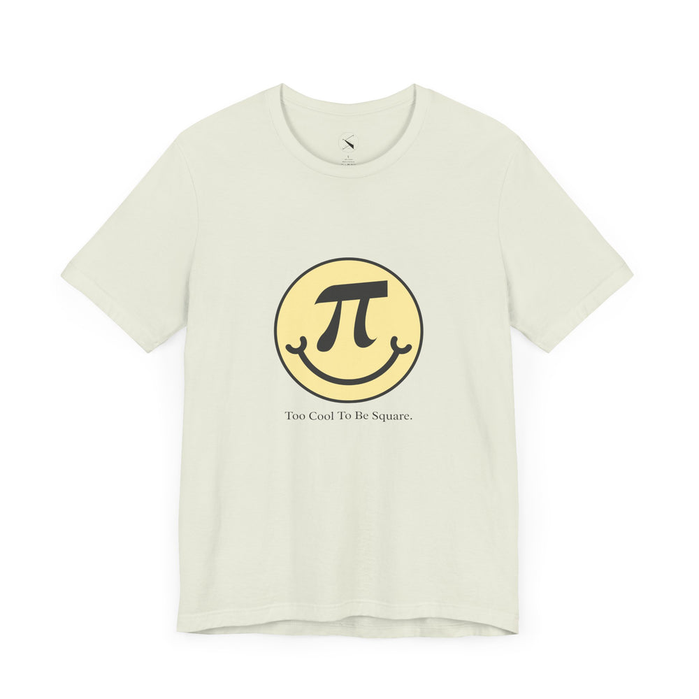 Pi Day Too Cool To Be Square Men's Jersey Short Sleeve Tee