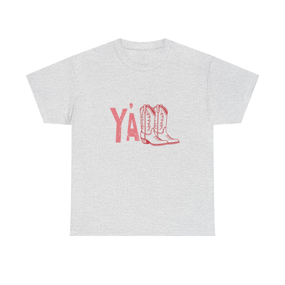 Y'ALL Cowboy Boots Tee