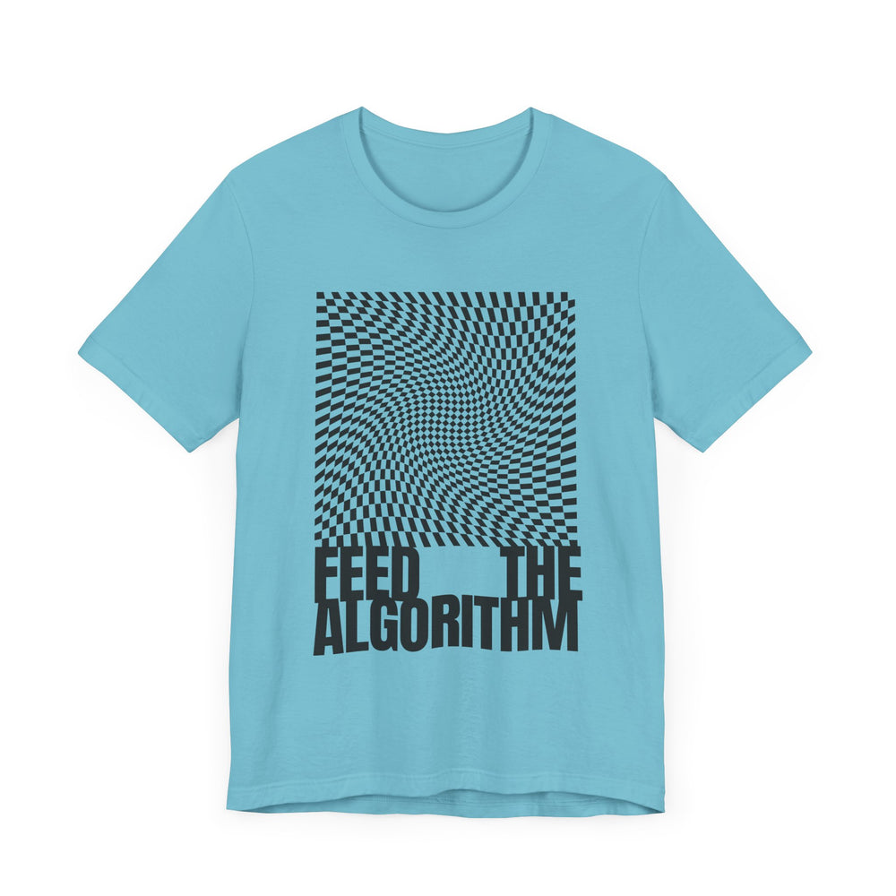 Feed the Algorithm V3 Unisex Jersey Short Sleeve Tee