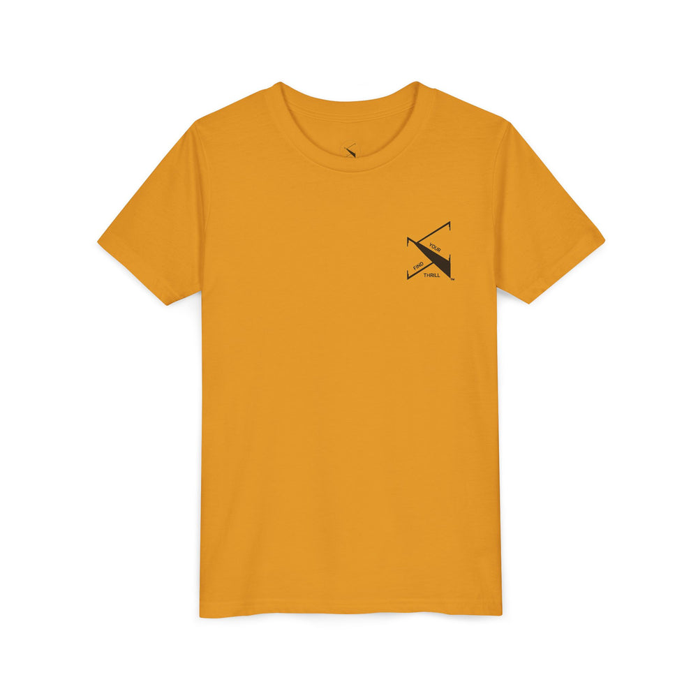 🤠 FYT ATX Youth Short Sleeve Tee – Texas State with ATX Circle Marker 🌟
