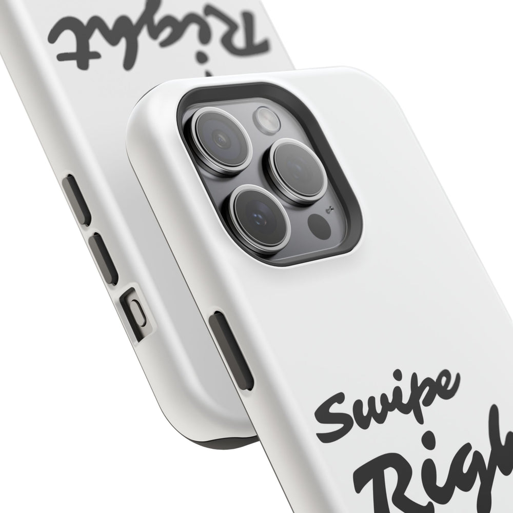 Swipe Right iPhone 16, 15 Magnetic Tough Cases - A Perfect Match for Your iPhone