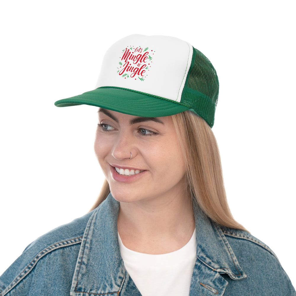 Let's Mingle & Jingle - Holiday Trucker Cap