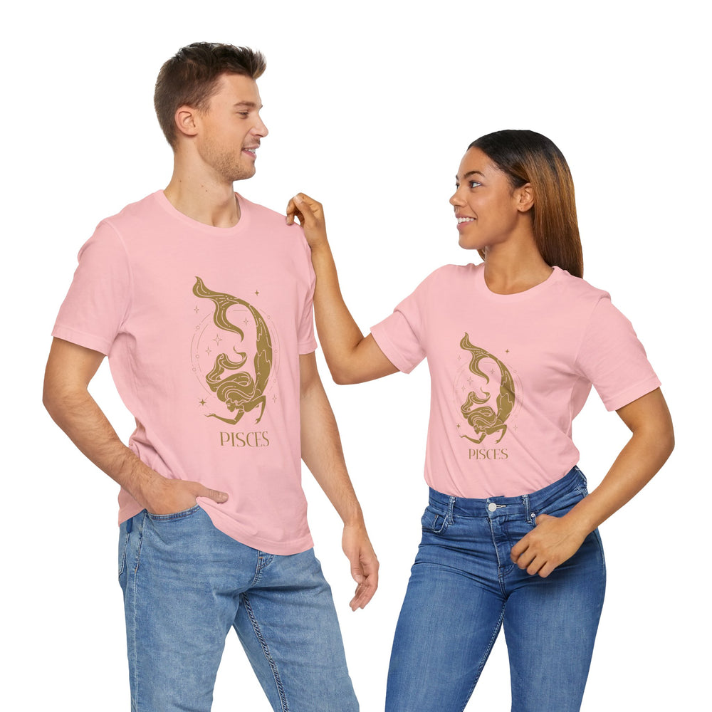 Pisces Constellation Zodiac Unisex Jersey Short Sleeve Tee