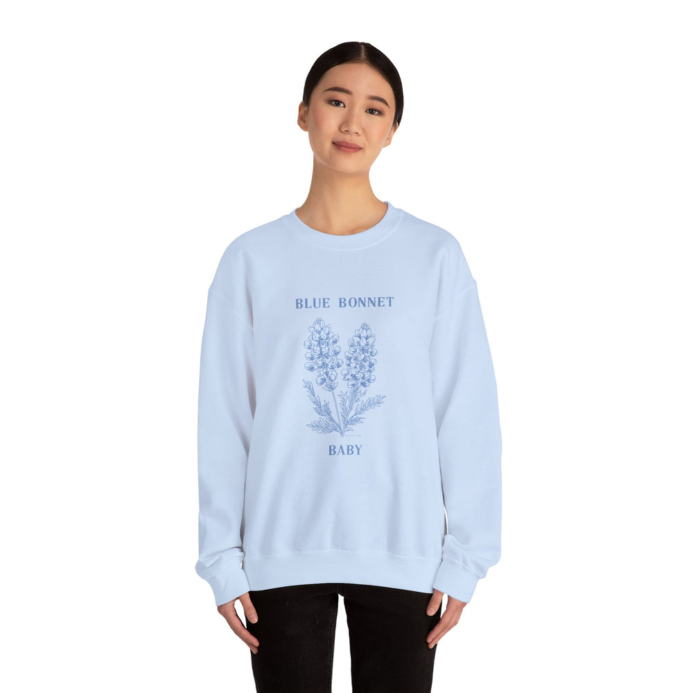 Blue Bonnet Baby Crewneck Sweatshirt