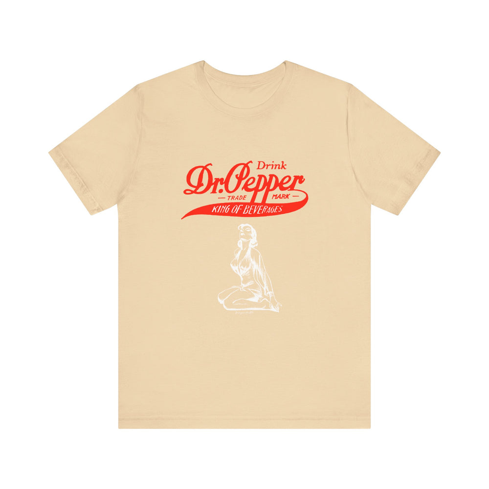 Drink Dr. Pepper Men's Short Sleeve PinUp Tee