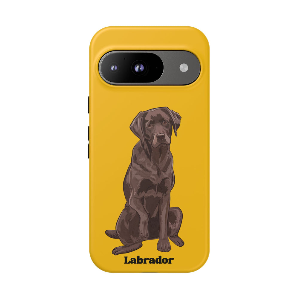 Chocolate Lab Protective Phone Case