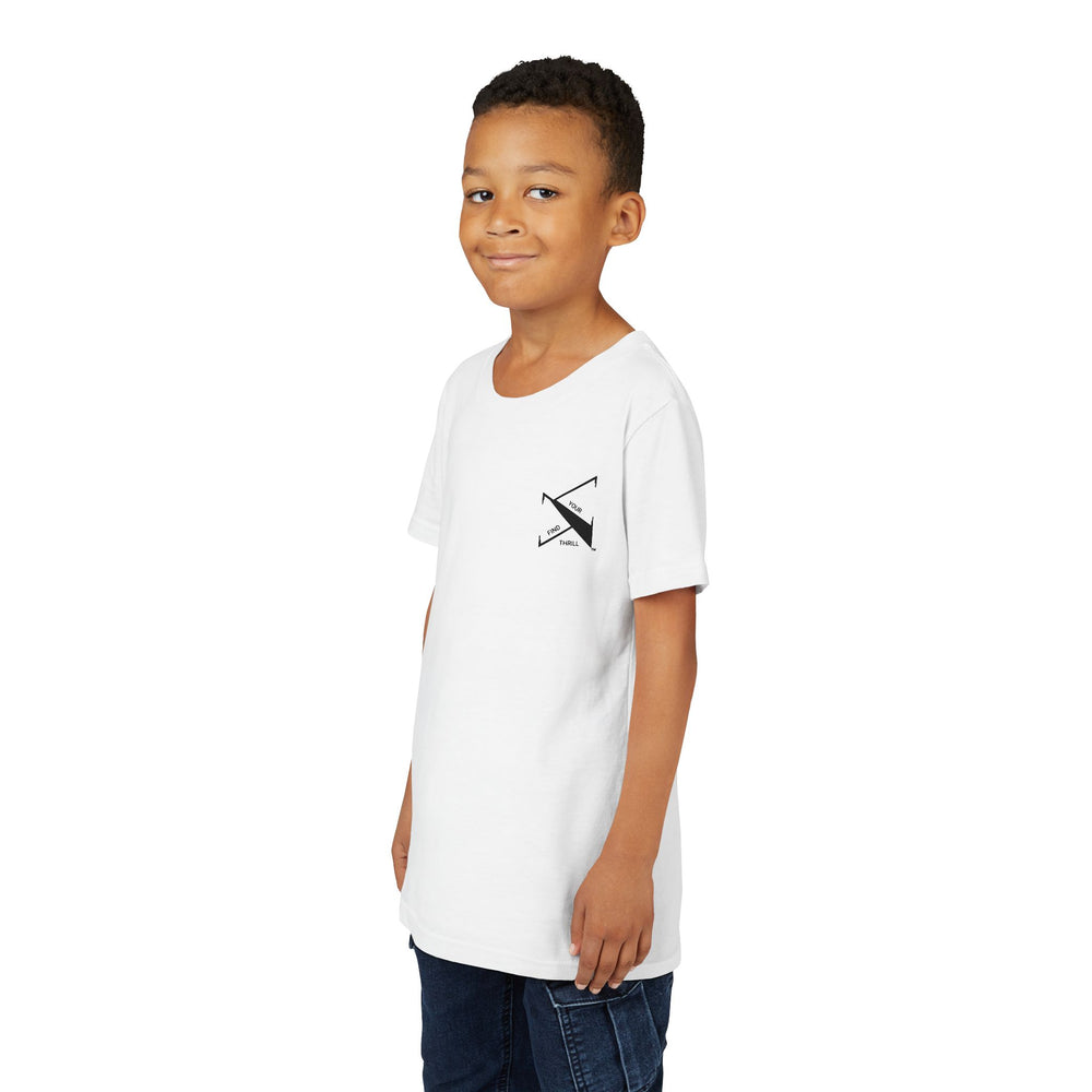 🤠 FYT ATX Youth Short Sleeve Tee – Texas State with ATX Circle Marker 🌟