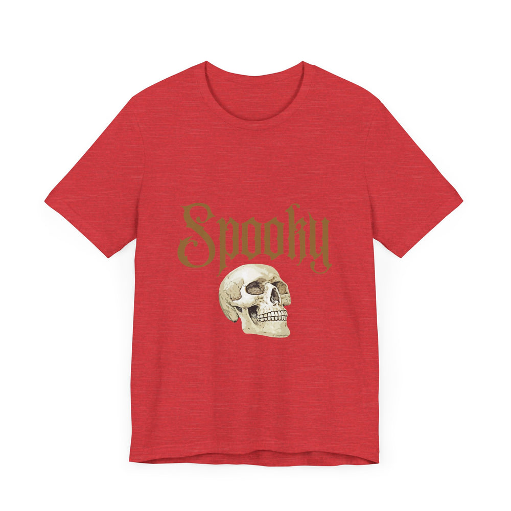 Spooky Skull Halloween Unisex Jersey Short Sleeve Tee
