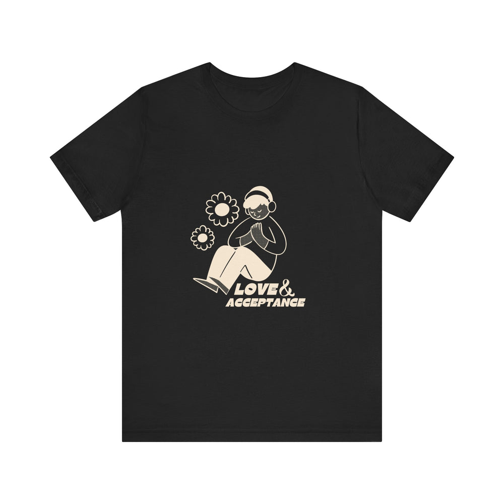 Love & Acceptance Autism Awareness Men's Short Sleeve Tee
