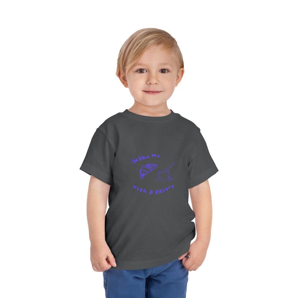 Wake Me With A Pastry Toddler Tee