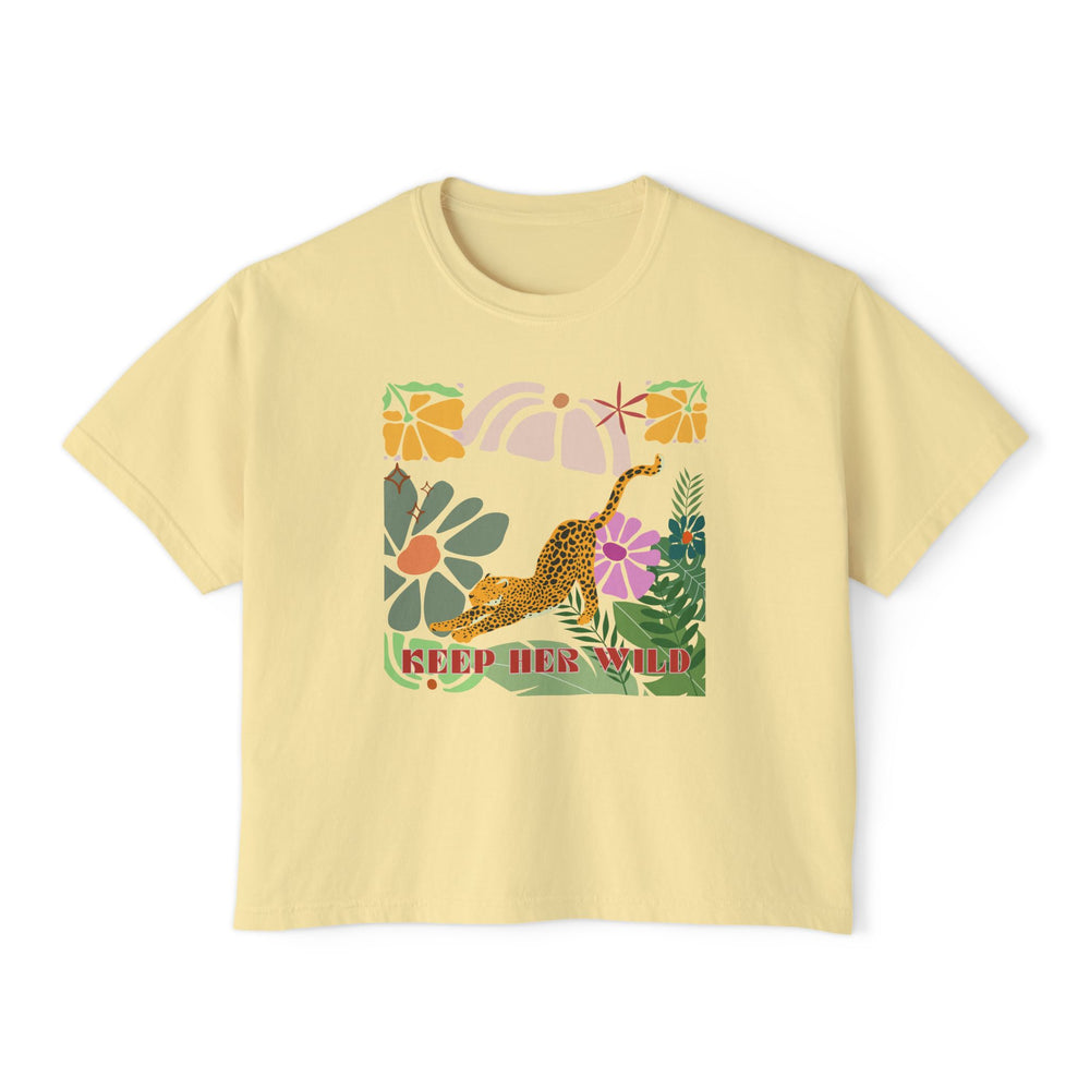 "Keep Her Wild" Women's Boxy Tee