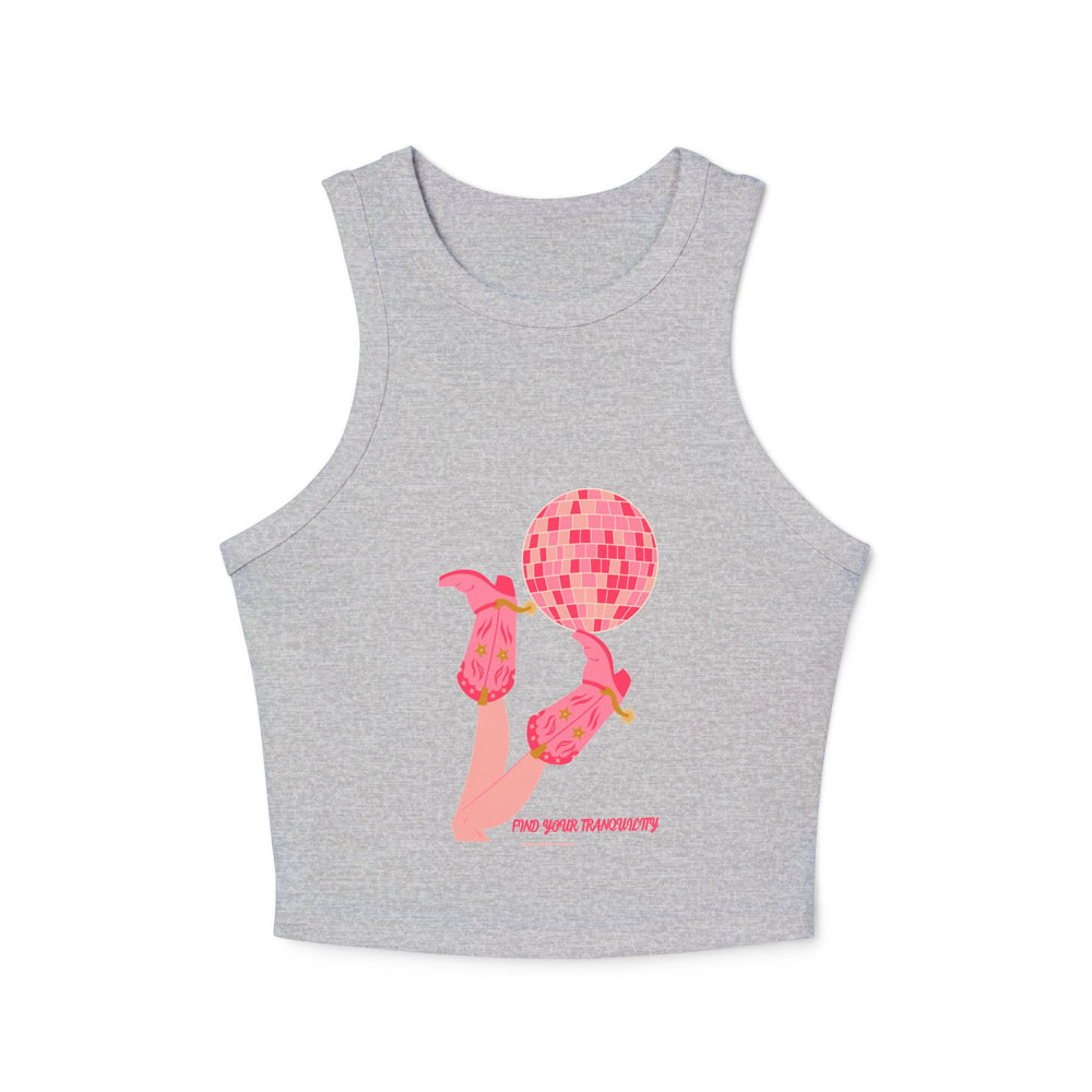 Women's Micro Rib Racer Tank Top