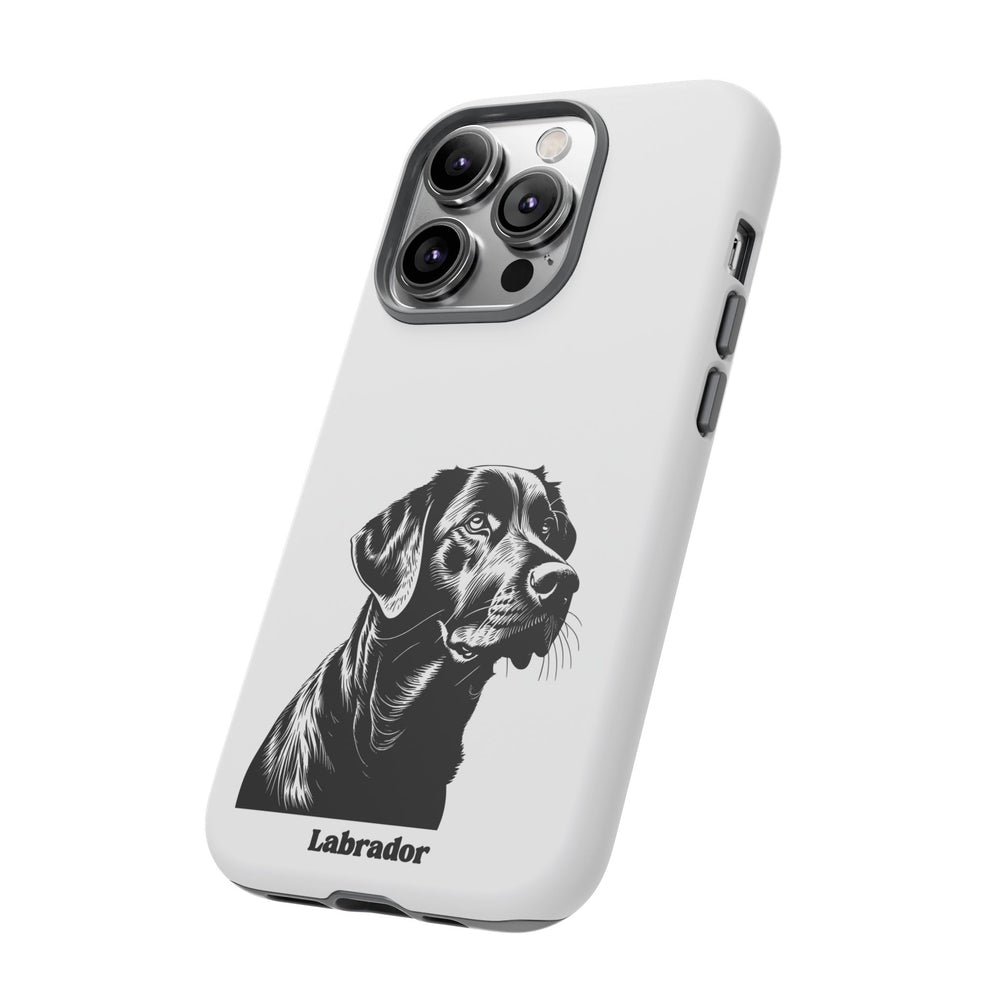 Black Lab Protective Phone Case