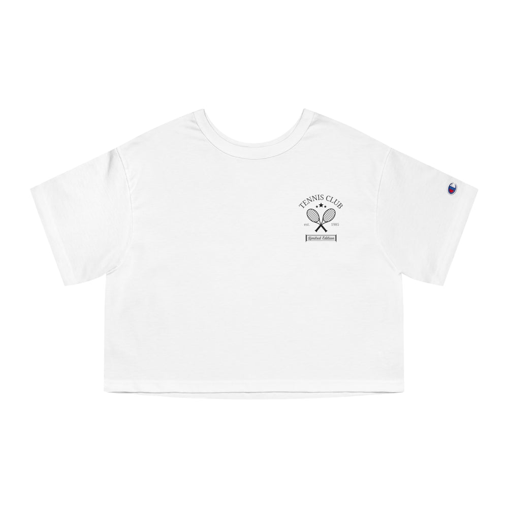 Tennis Club Champion Women's Heritage Cropped T-Shirt