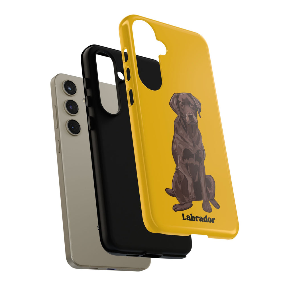 Chocolate Lab Protective Phone Case