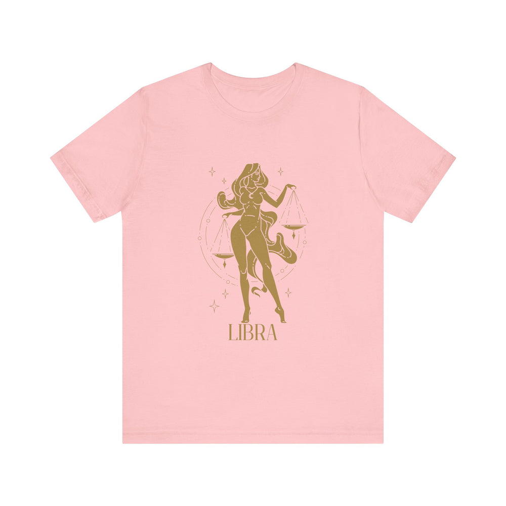 Libra Constellation Zodiac Short Sleeve Tee