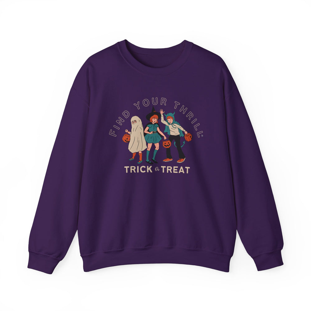FYT Trick Or Treat Crewneck Sweatshirt