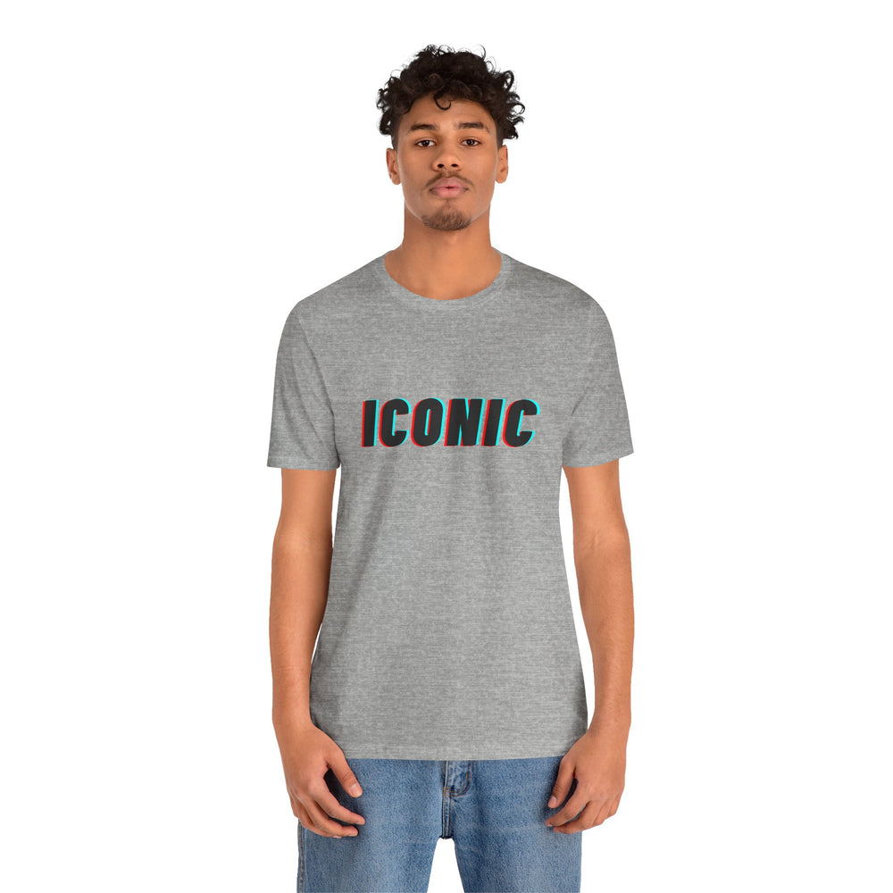 "Iconic" Men's Jersey Short Sleeve Tee