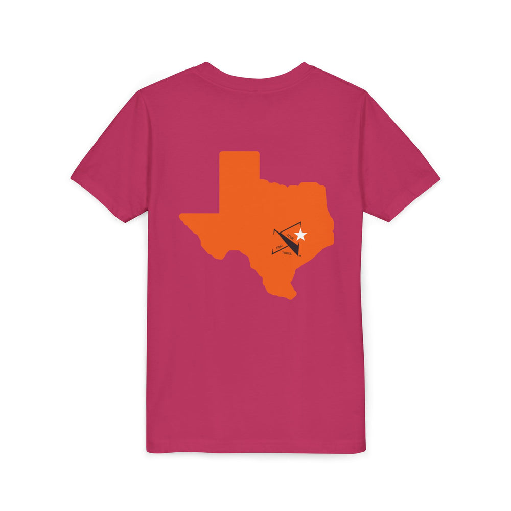 🤠 FYT ATX Youth Short Sleeve Tee – Texas State with Austin FYT Graphic 🌟
