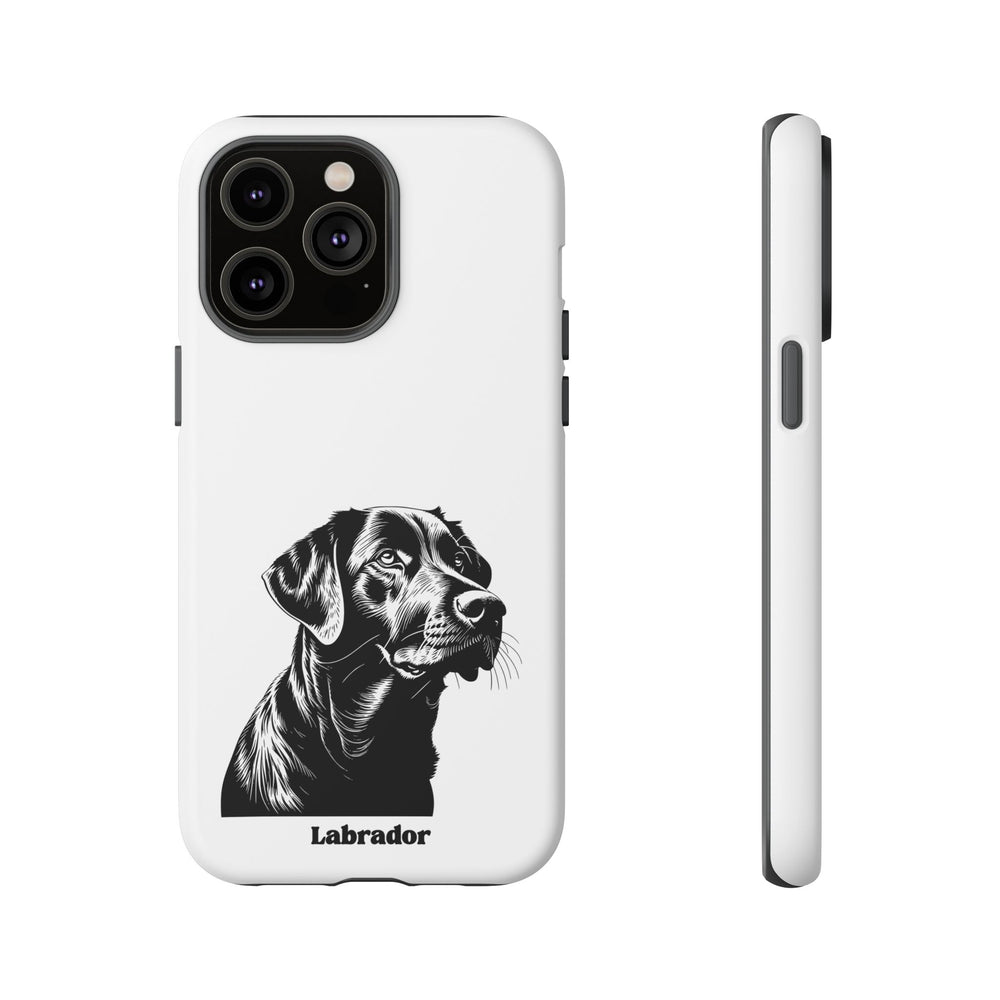 Black Lab Protective Phone Case