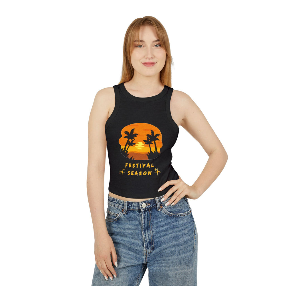 Festival Season - Women's Micro Rib Racer Tank Top