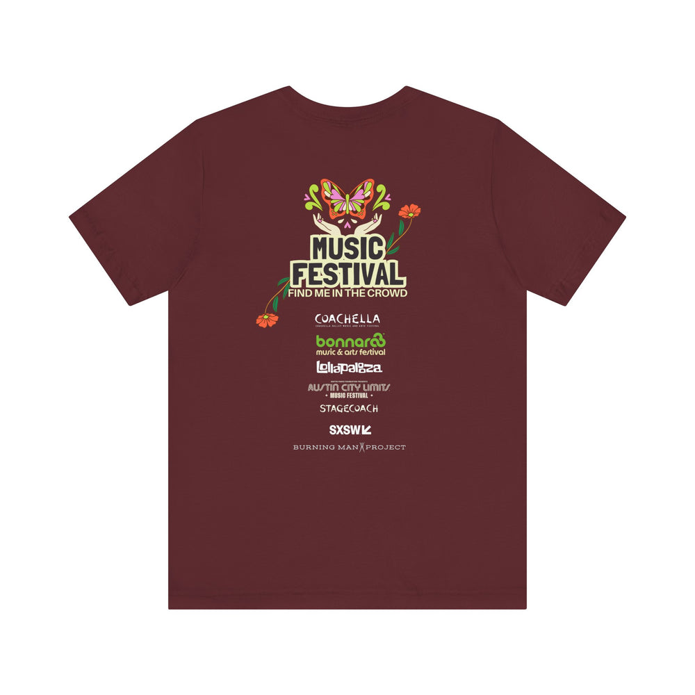 🎶 Music Festival Season Love – Find Me In the Crowd Tee