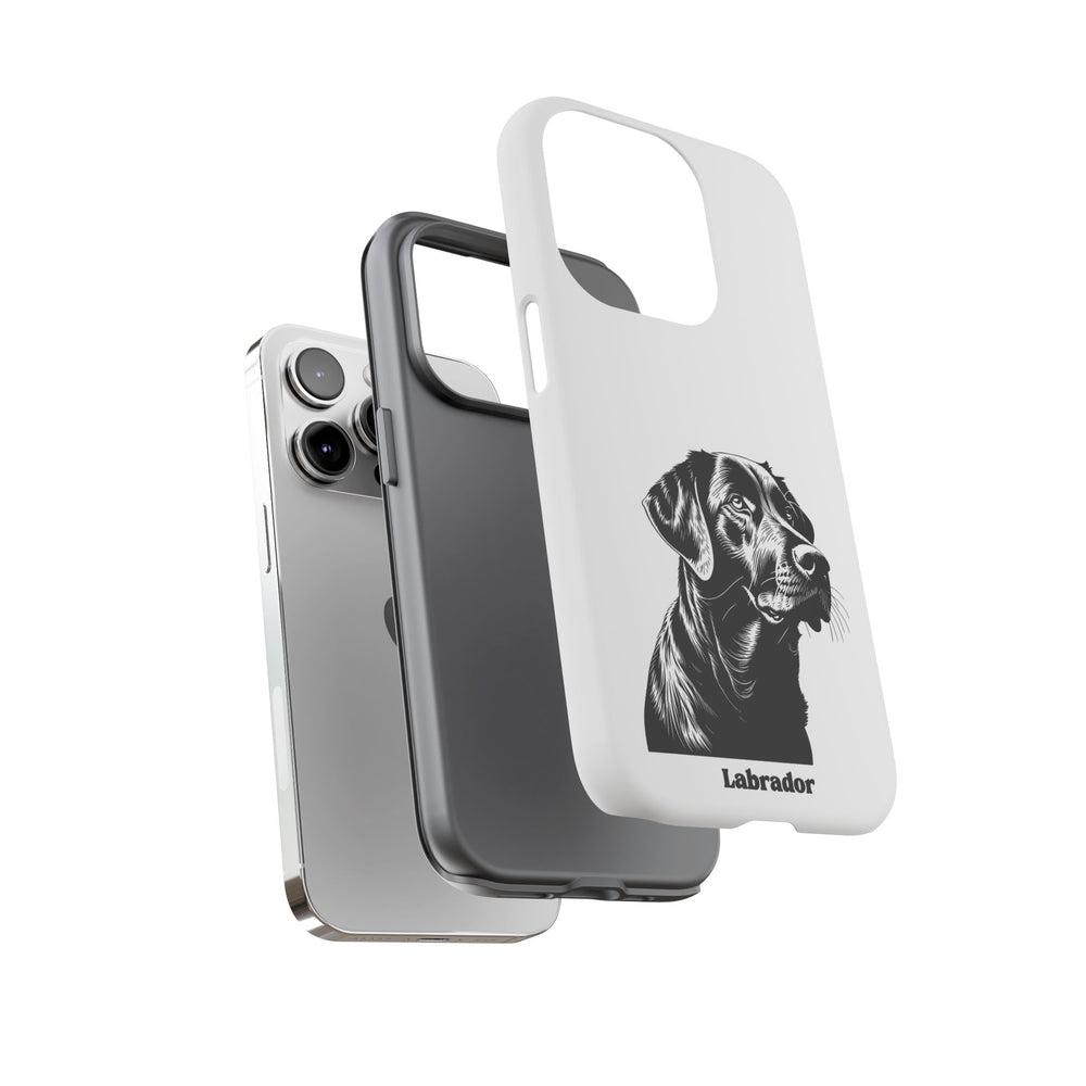 Black Lab Protective Phone Case
