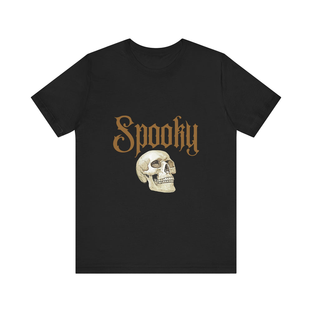 Spooky Skull Halloween Unisex Jersey Short Sleeve Tee