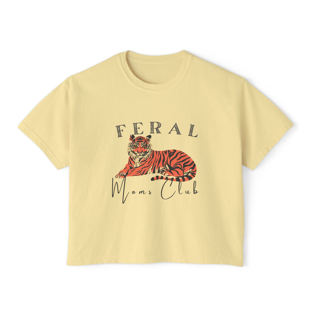 Feral Mom's Club Women's Boxy Tee