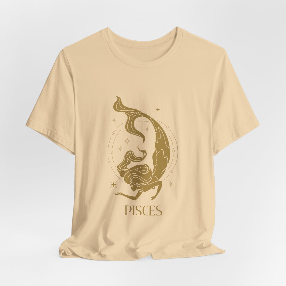 Pisces Constellation Zodiac Unisex Jersey Short Sleeve Tee