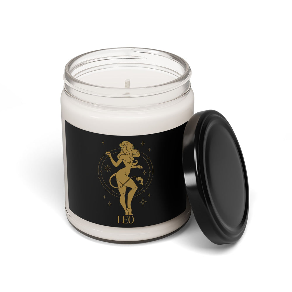 Leo  Zodiac Constellation Scented Soy Candle, 9oz
