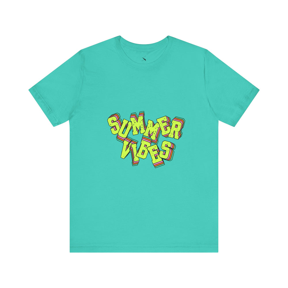 Summer Vibes Men's Jersey Tee