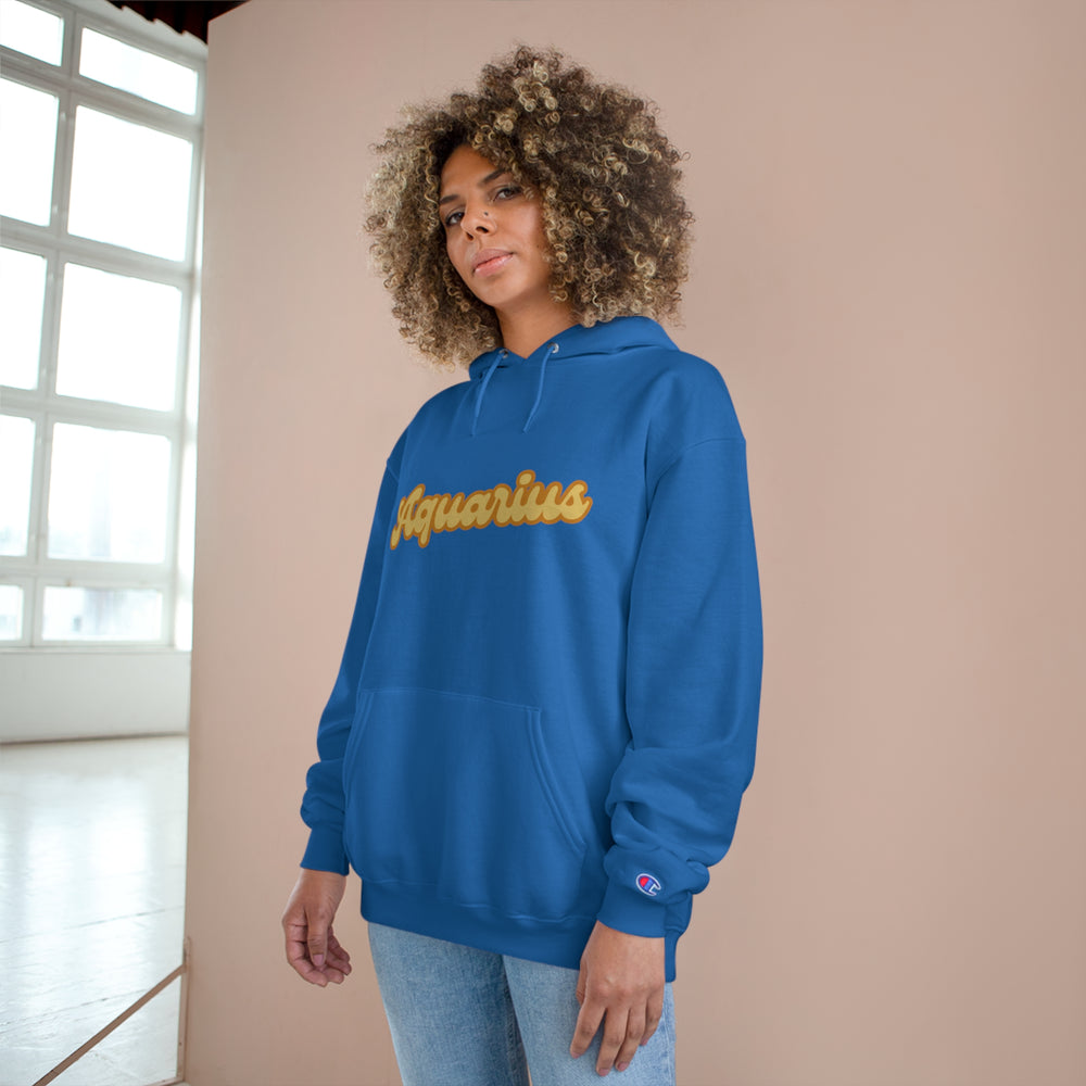 Aquarius Champion Hoodie