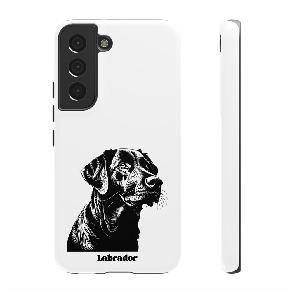 Black Lab Protective Phone Case