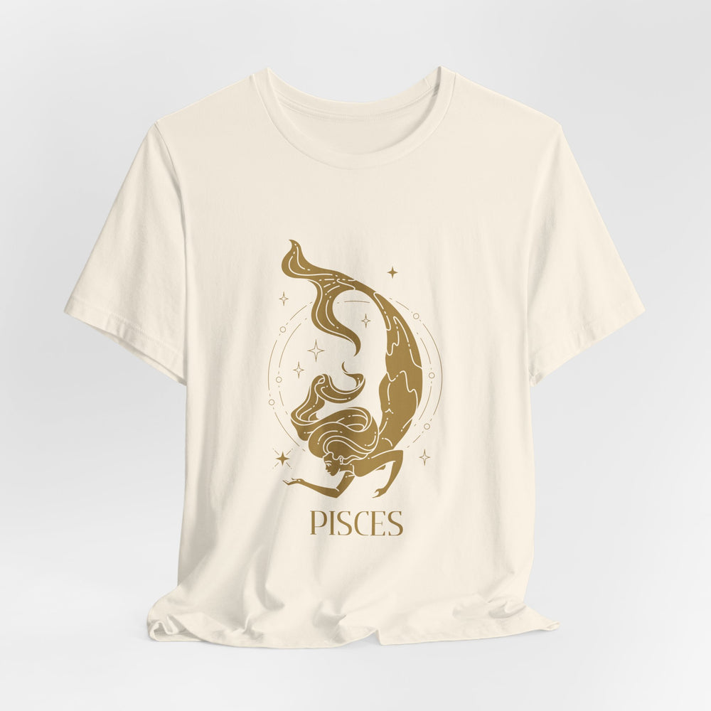 Pisces Constellation Zodiac Unisex Jersey Short Sleeve Tee