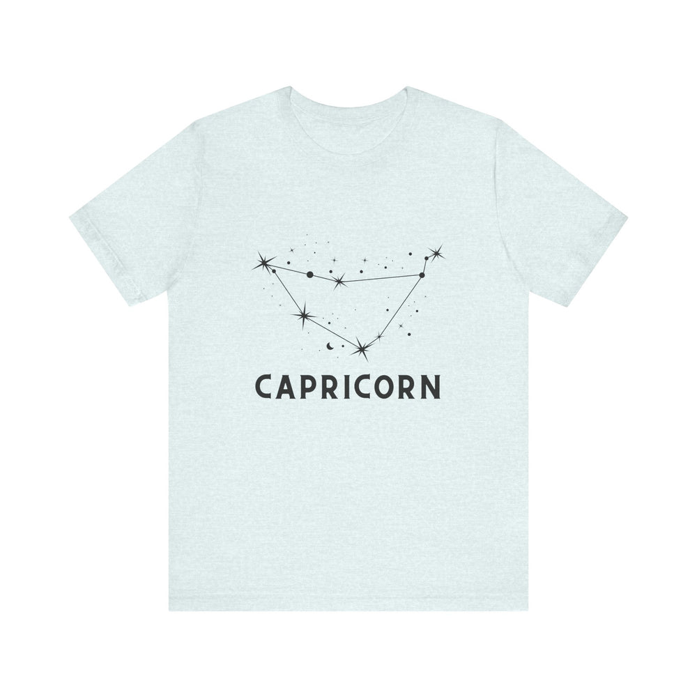 Capricorn Sea Goat Constellation Zodiac Unisex Jersey Short Sleeve Tee