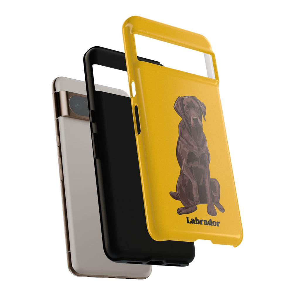 Chocolate Lab Protective Phone Case
