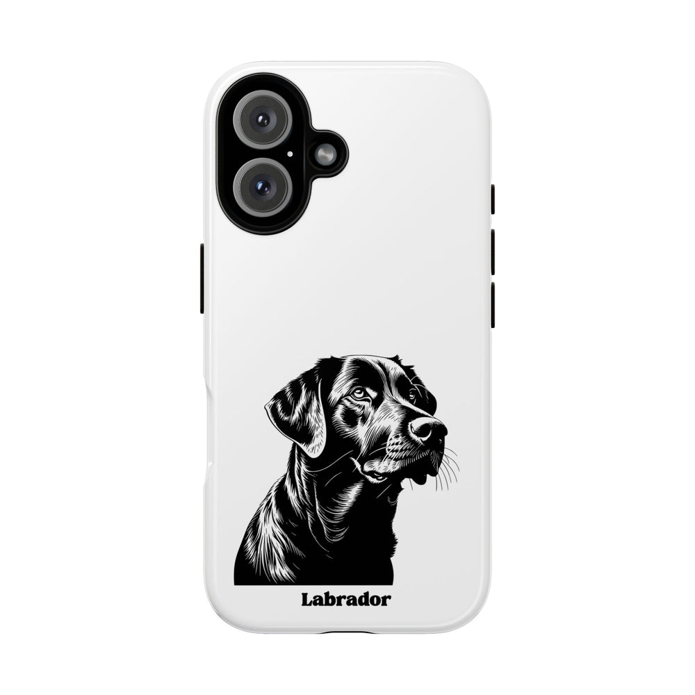 Black Lab Protective Phone Case