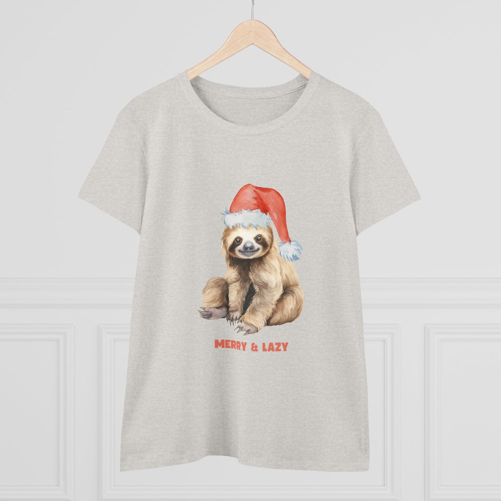 Sloth Christmas Women's Tee