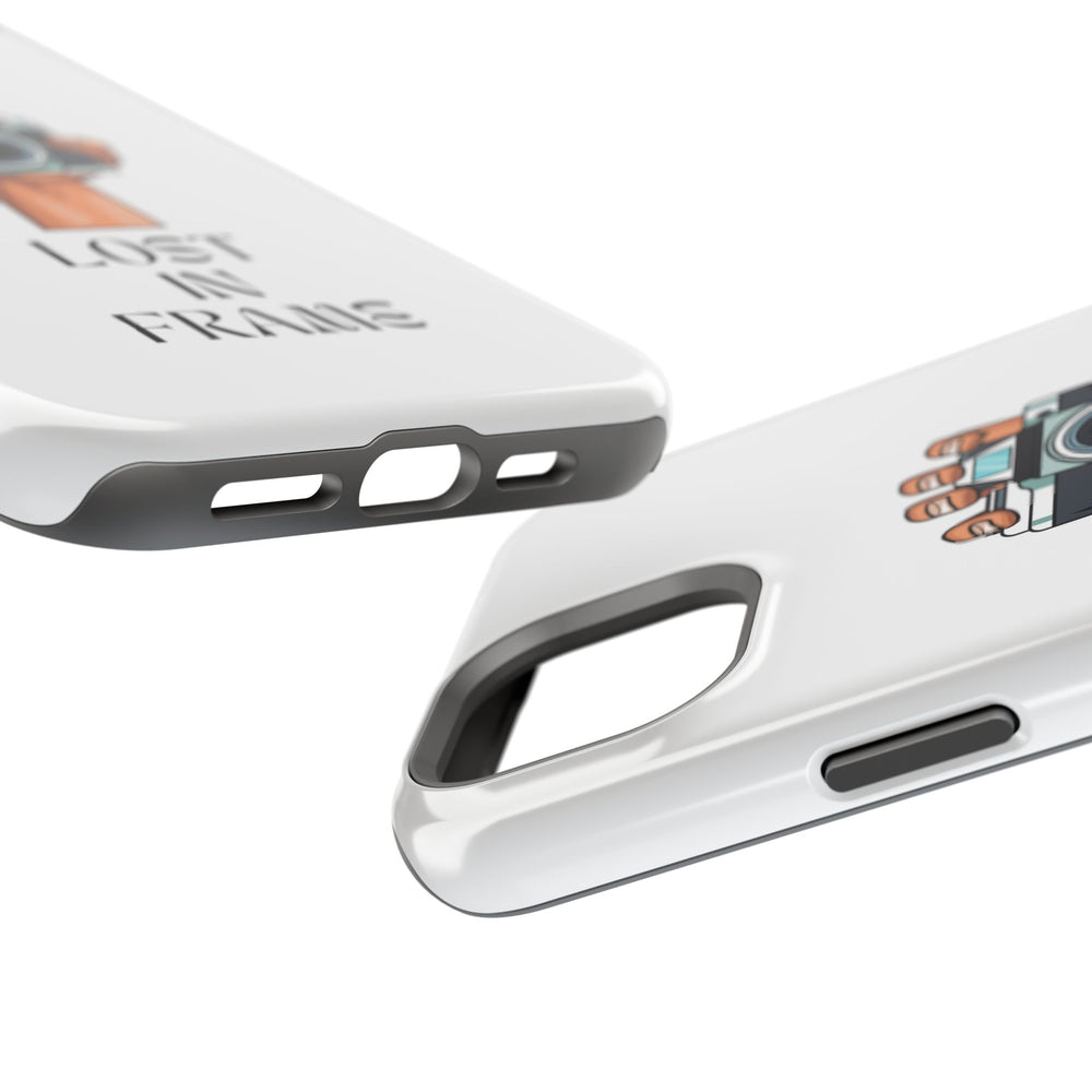 Lost in Frame Photog iPhone 14, iPhone 15, iPhone 16 Magnetic Tough Cases