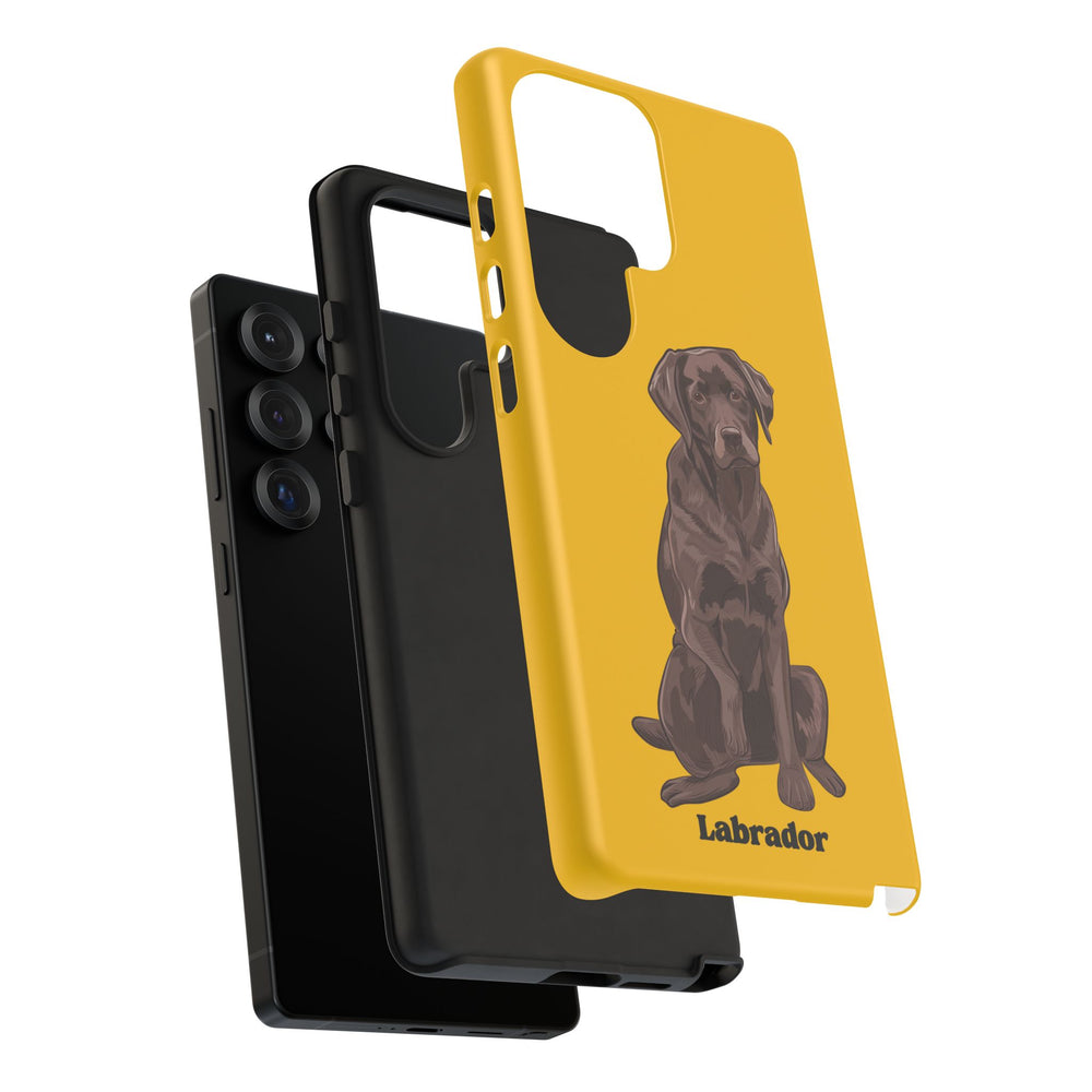 Chocolate Lab Protective Phone Case