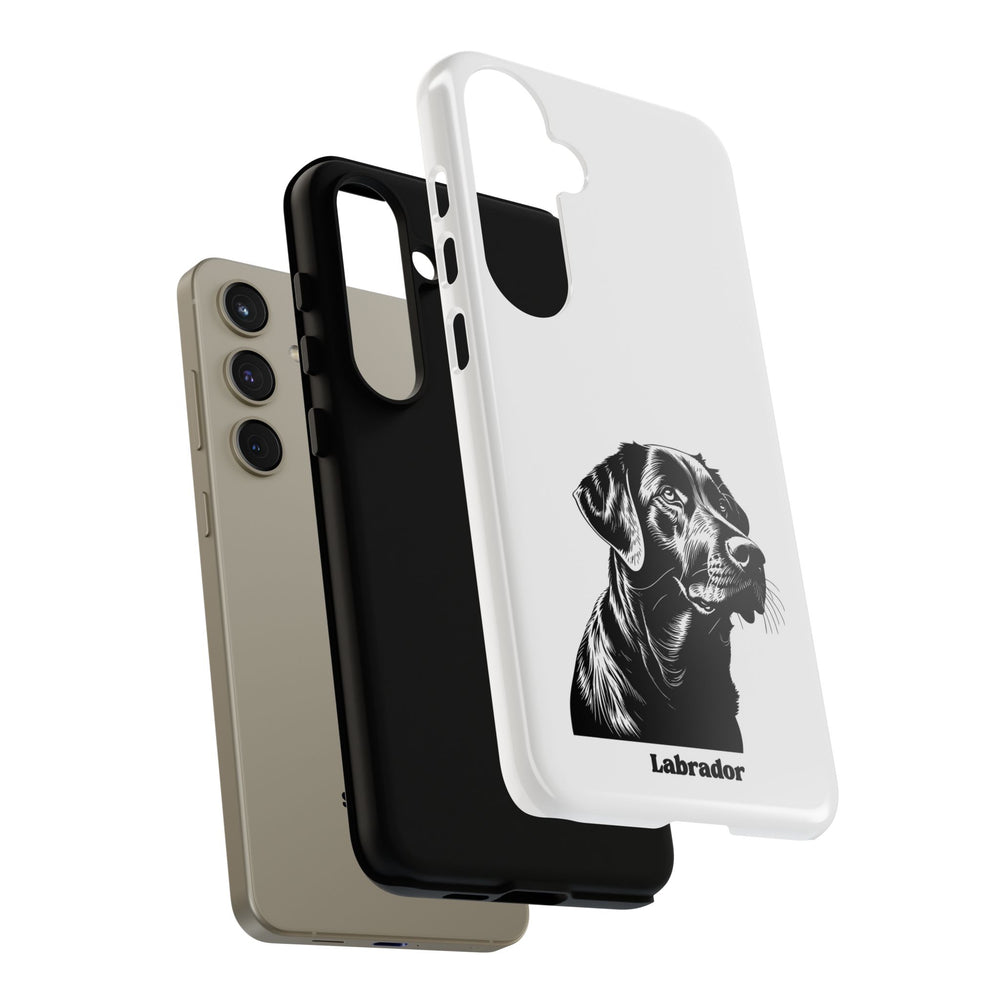 Black Lab Protective Phone Case