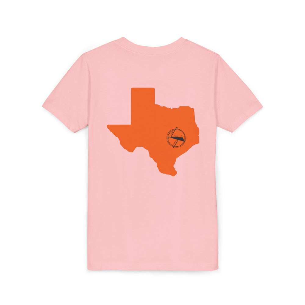 🤠 FYT ATX Youth Short Sleeve Tee – Texas State with ATX Circle Marker 🌟