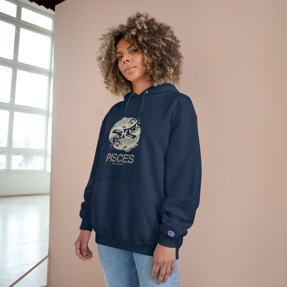 Pisces Champion Hoodie