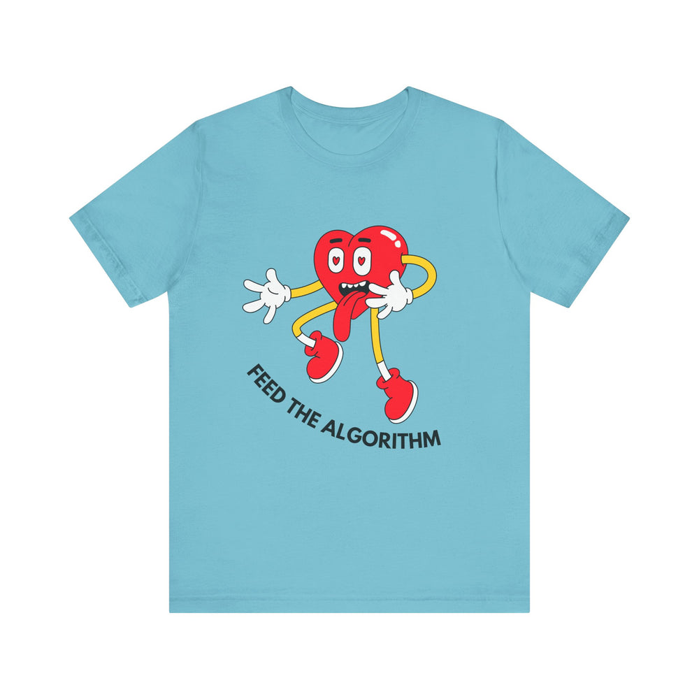 Feed The Algorithm Unisex Jersey Short Sleeve Tee
