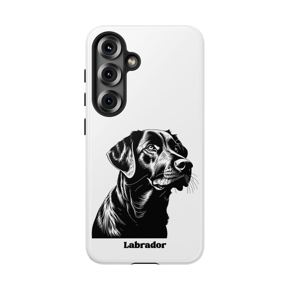 Black Lab Protective Phone Case